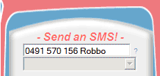 For example, [0491 570 156 Robbo].